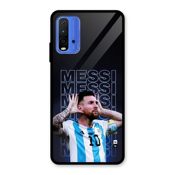 The Football Genius Glass Back Case for Redmi 9 Power