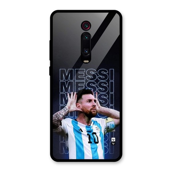 The Football Genius Glass Back Case for Redmi K20 Pro