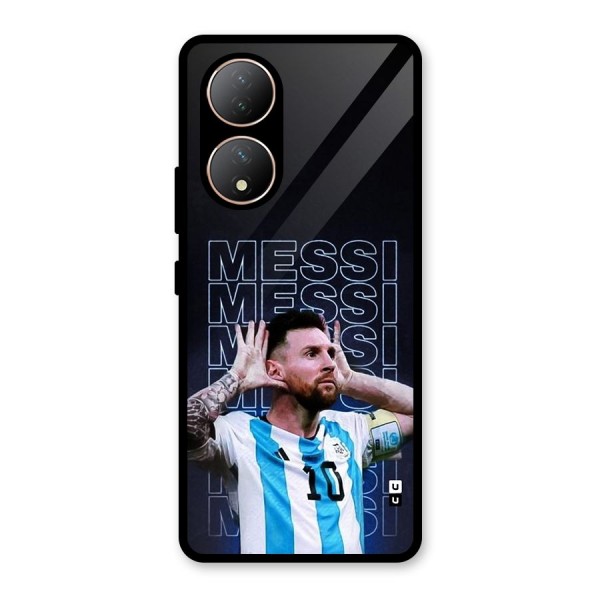 The Football Genius Glass Back Case for Vivo T2