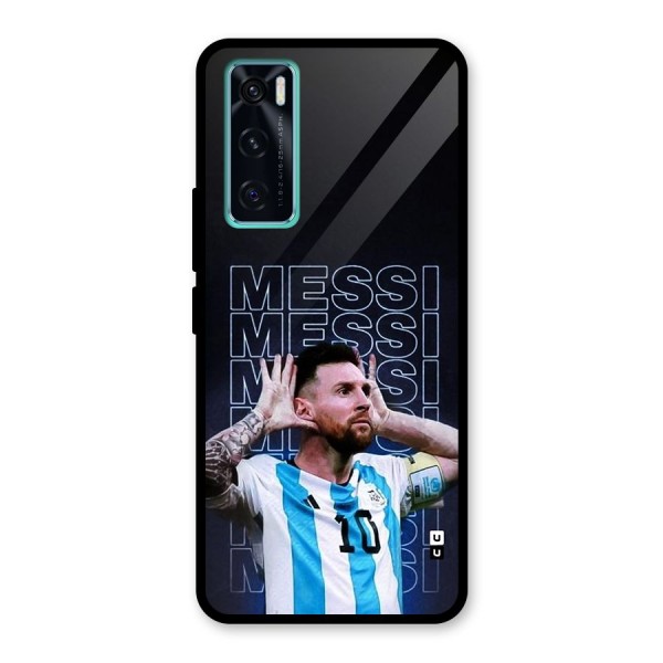 The Football Genius Glass Back Case for Vivo V20 SE