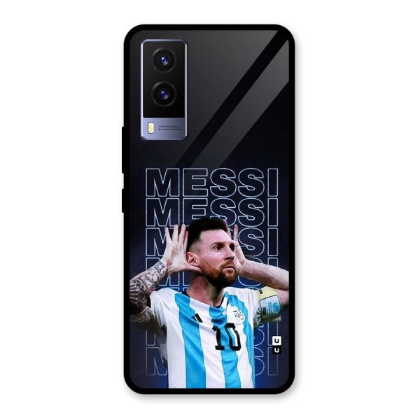 The Football Genius Glass Back Case for Vivo V21e 5G