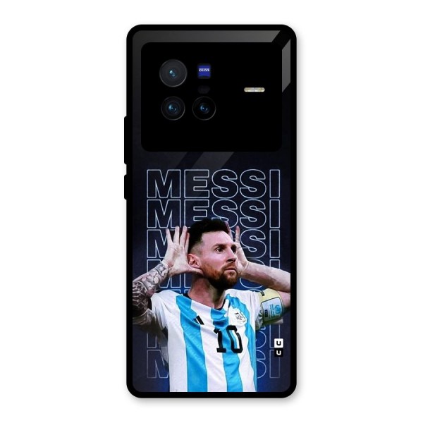 The Football Genius Glass Back Case for Vivo X80