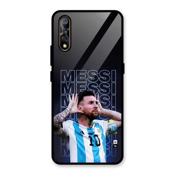 The Football Genius Glass Back Case for Vivo Z1x