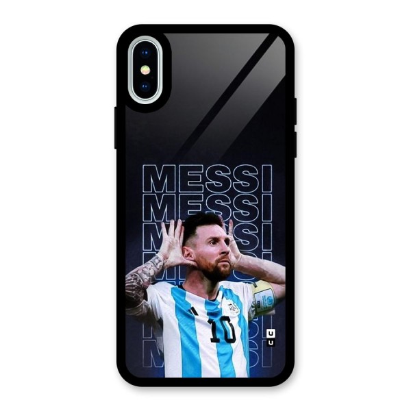 The Football Genius Glass Back Case for iPhone X