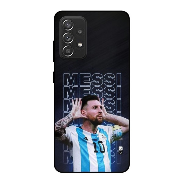 The Football Genius Metal Back Case for Galaxy A52s 5G