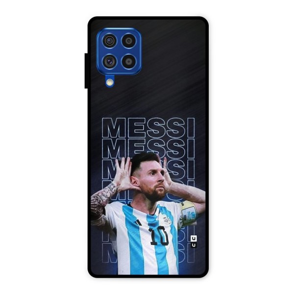 The Football Genius Metal Back Case for Galaxy F62