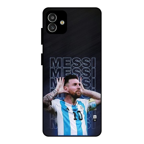 The Football Genius Metal Back Case for Galaxy M13 5G