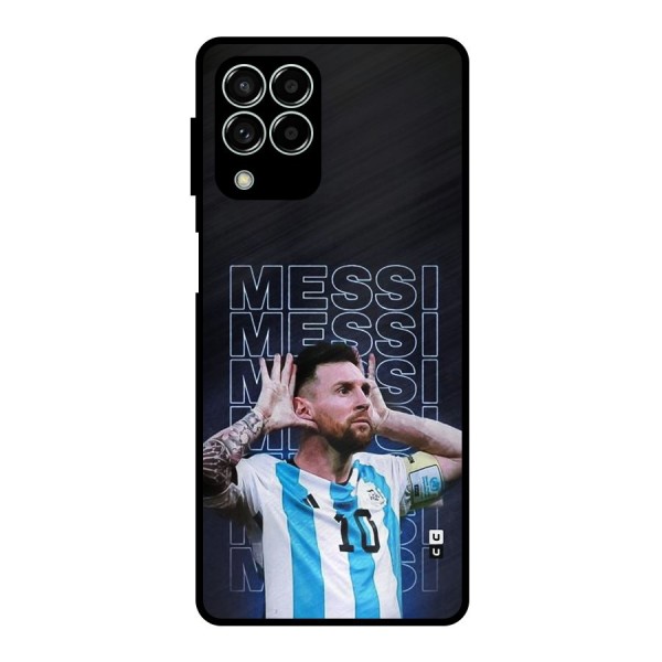 The Football Genius Metal Back Case for Galaxy M33