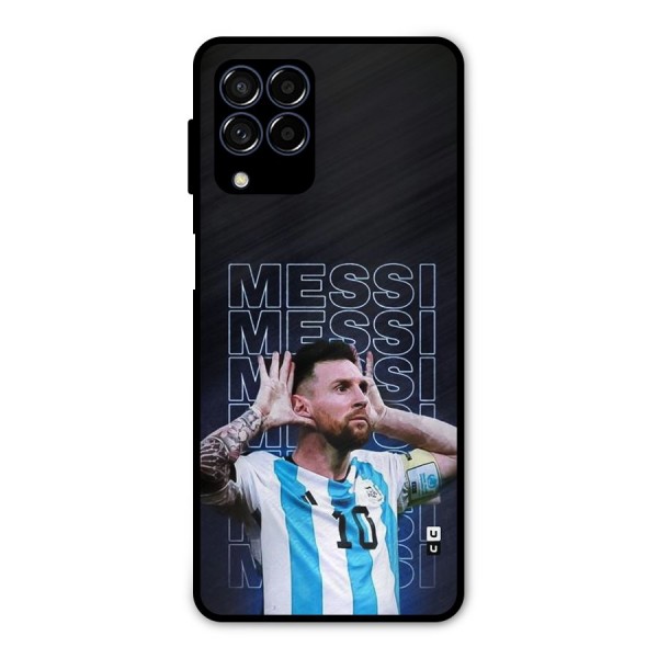 The Football Genius Metal Back Case for Galaxy M53 5G