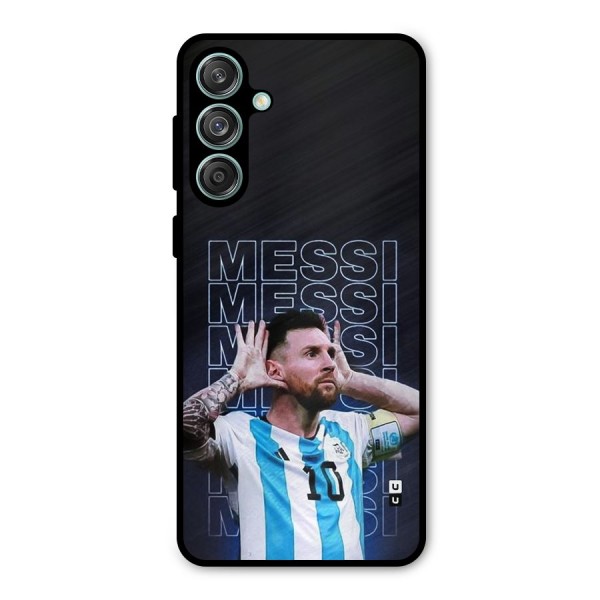 The Football Genius Metal Back Case for Galaxy M55 5G