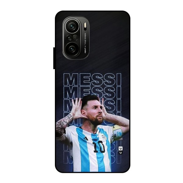 The Football Genius Metal Back Case for Mi 11X Pro