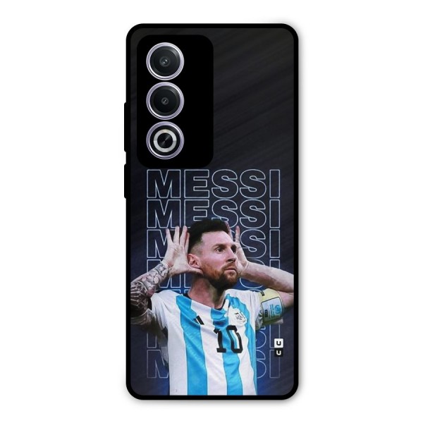 The Football Genius Metal Back Case for Oppo A3 Pro