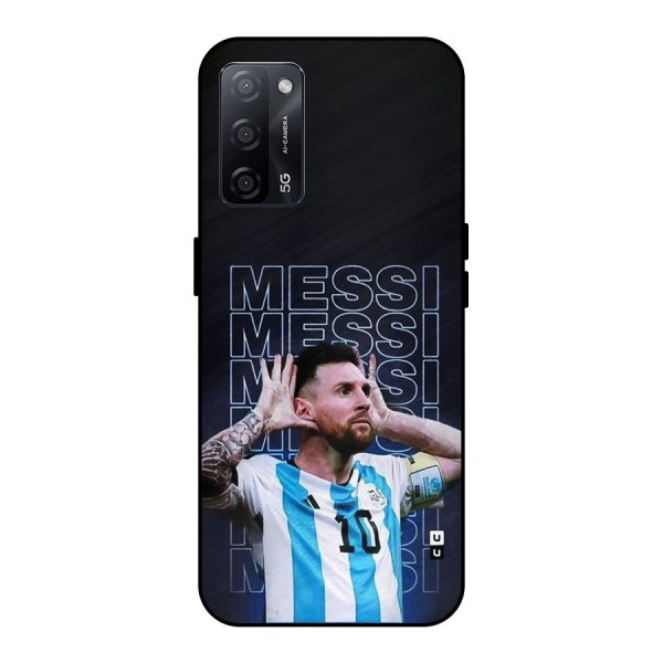 The Football Genius Metal Back Case for Oppo A53s 5G