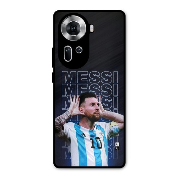 The Football Genius Metal Back Case for Oppo Reno11 5G