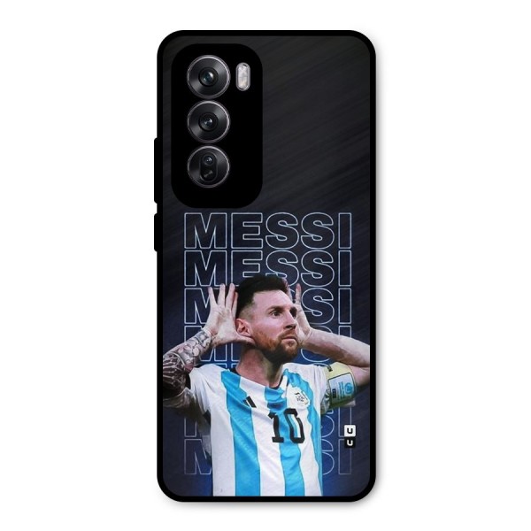 The Football Genius Metal Back Case for Oppo Reno12 Pro