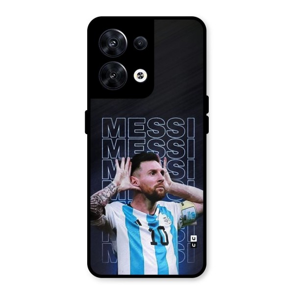 The Football Genius Metal Back Case for Oppo Reno8 5G