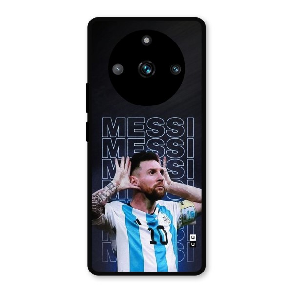 The Football Genius Metal Back Case for Realme 11 Pro