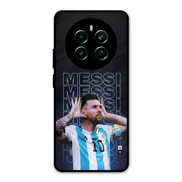 The Football Genius Metal Back Case for Realme 12 Plus