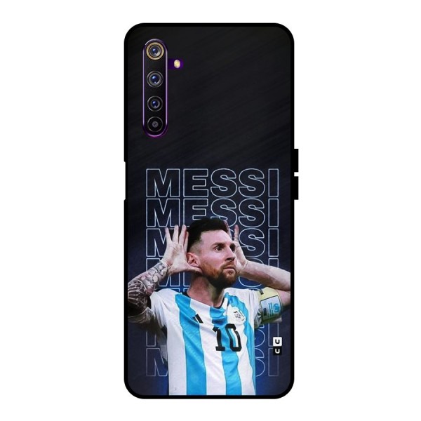 The Football Genius Metal Back Case for Realme 6 Pro