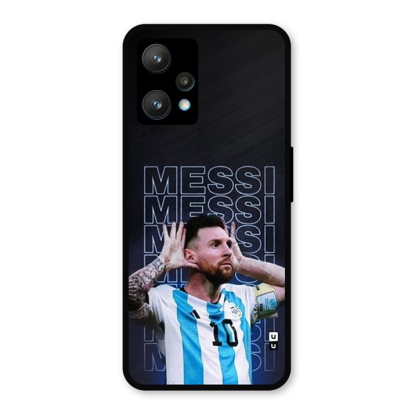 The Football Genius Metal Back Case for Realme 9