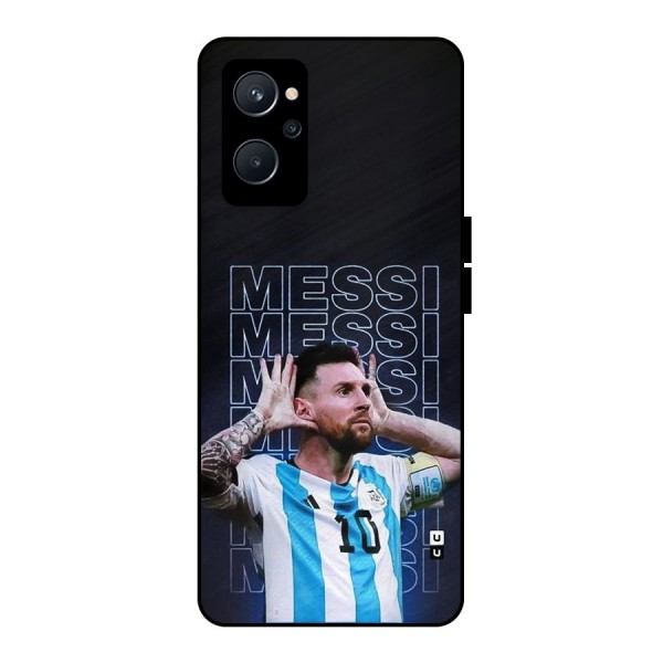 The Football Genius Metal Back Case for Realme 9i 5G