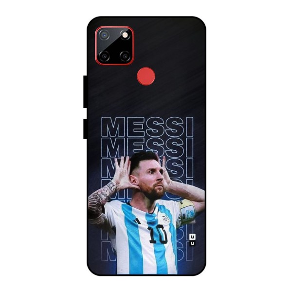 The Football Genius Metal Back Case for Realme C12