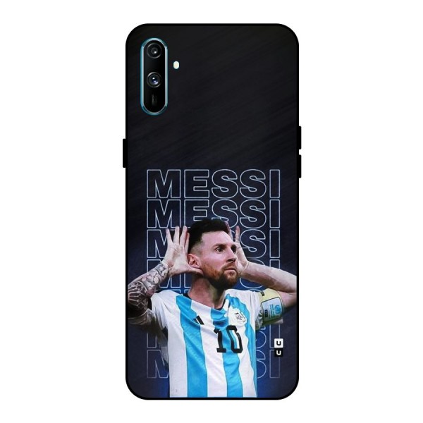 The Football Genius Metal Back Case for Realme C3