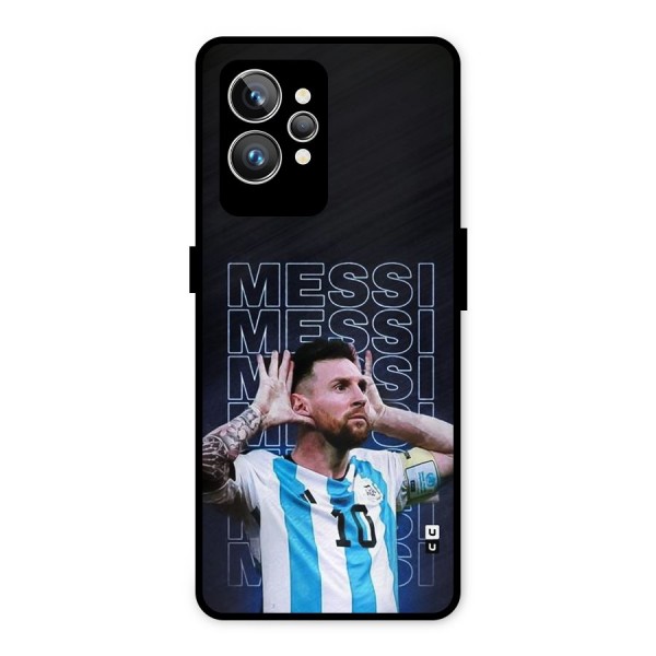 The Football Genius Metal Back Case for Realme GT2 Pro