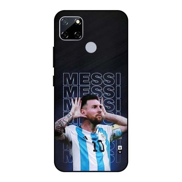 The Football Genius Metal Back Case for Realme Narzo 30A