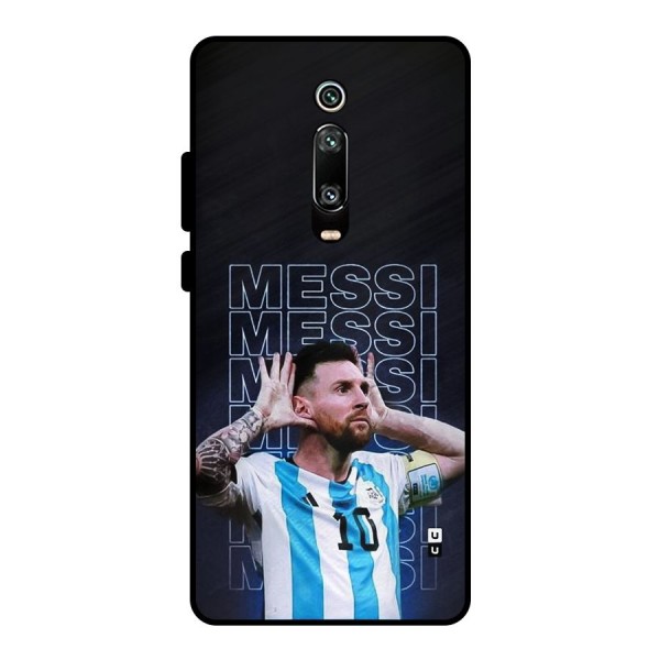 The Football Genius Metal Back Case for Redmi K20 Pro