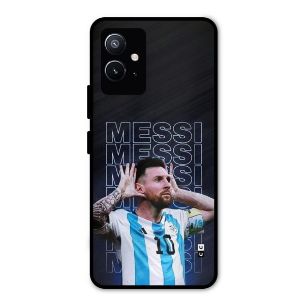 The Football Genius Metal Back Case for Vivo T1 5G