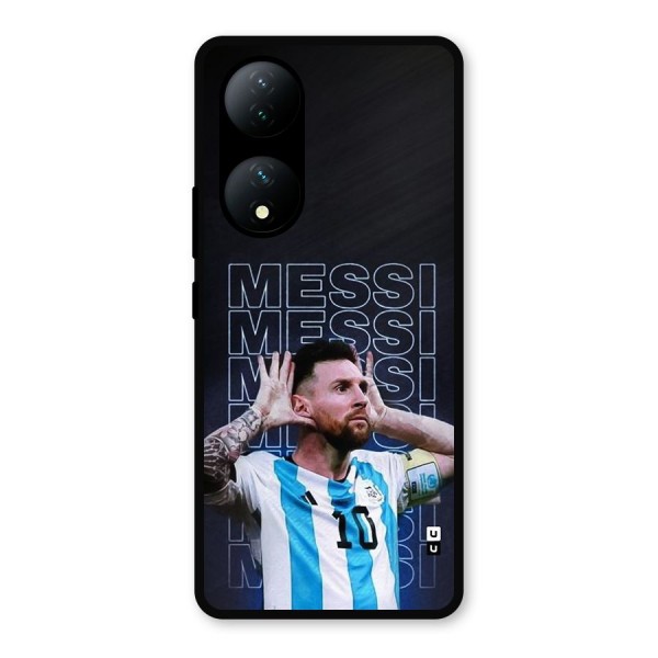 The Football Genius Metal Back Case for Vivo T2