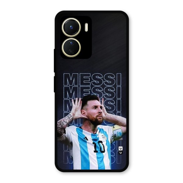 The Football Genius Metal Back Case for Vivo T2x