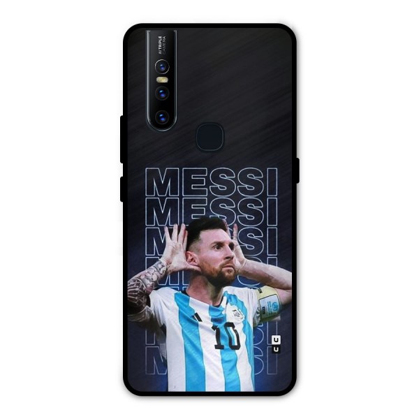 The Football Genius Metal Back Case for Vivo V15