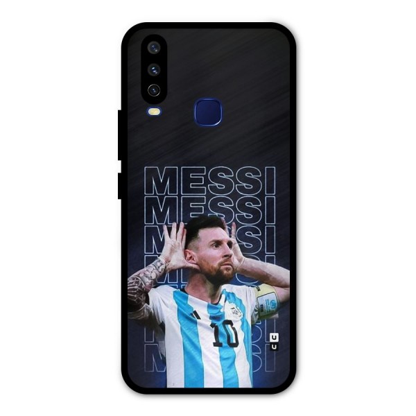 The Football Genius Metal Back Case for Vivo V17