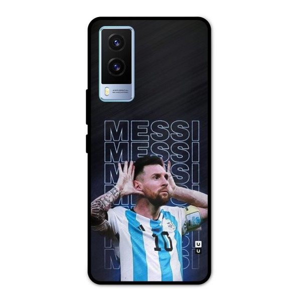 The Football Genius Metal Back Case for Vivo V21e 5G