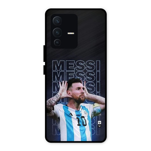 The Football Genius Metal Back Case for Vivo V23 5G