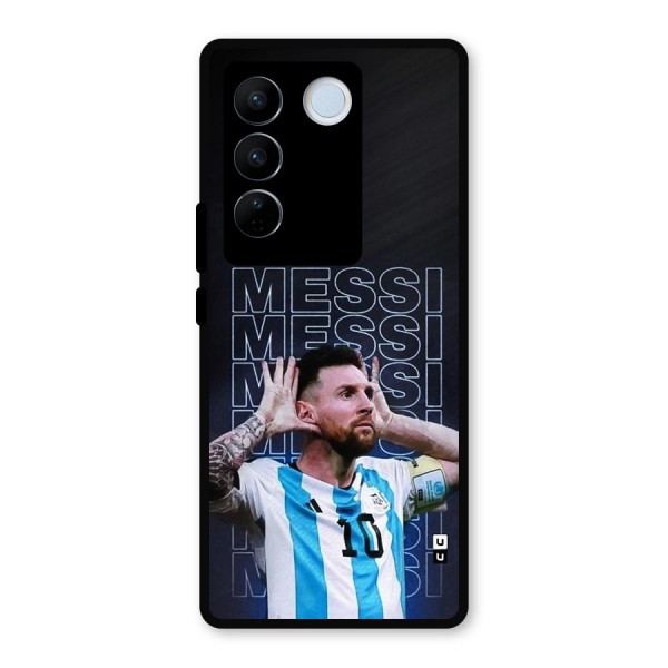 The Football Genius Metal Back Case for Vivo V27