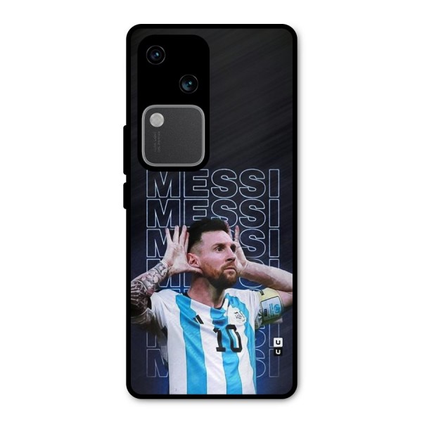 The Football Genius Metal Back Case for Vivo V30