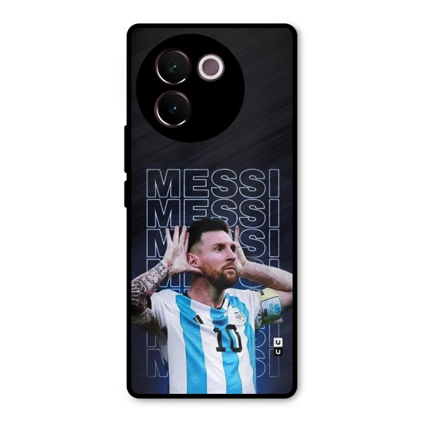 The Football Genius Metal Back Case for Vivo V30e