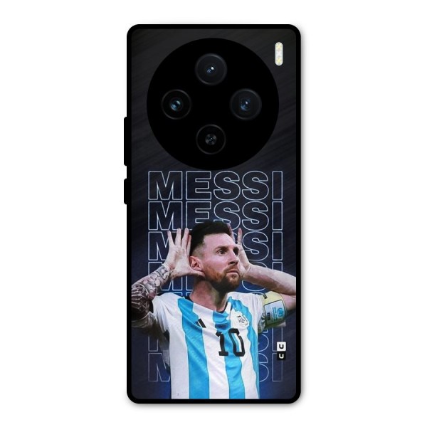 The Football Genius Metal Back Case for Vivo X100