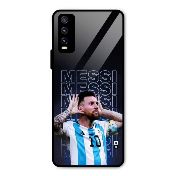 The Football Genius Metal Back Case for Vivo Y20 2021