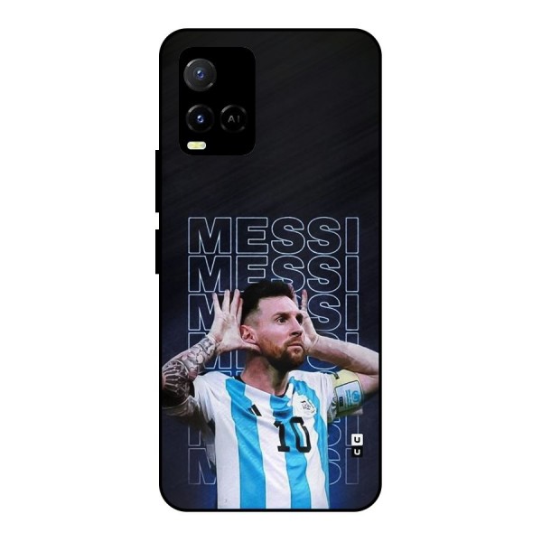 The Football Genius Metal Back Case for Vivo Y21