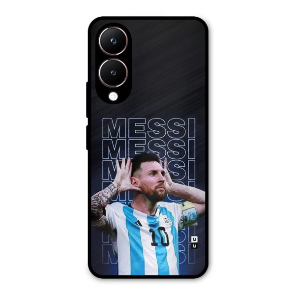 The Football Genius Metal Back Case for Vivo Y28