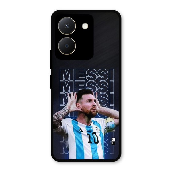 The Football Genius Metal Back Case for Vivo Y36