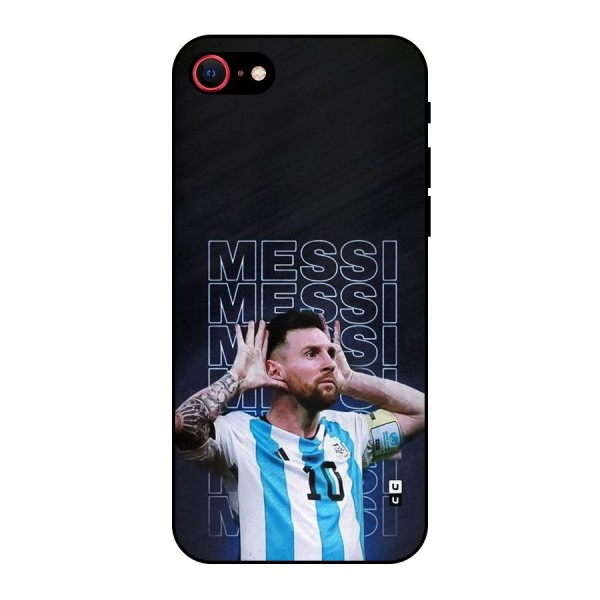 The Football Genius Metal Back Case for iPhone 8