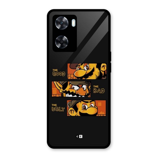 The Good Bad Ugly Glass Back Case for Oppo A77s