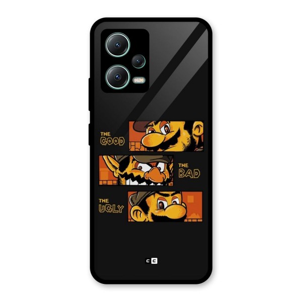 The Good Bad Ugly Glass Back Case for Poco X5