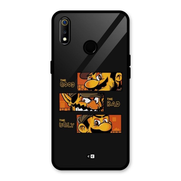 The Good Bad Ugly Glass Back Case for Realme 3