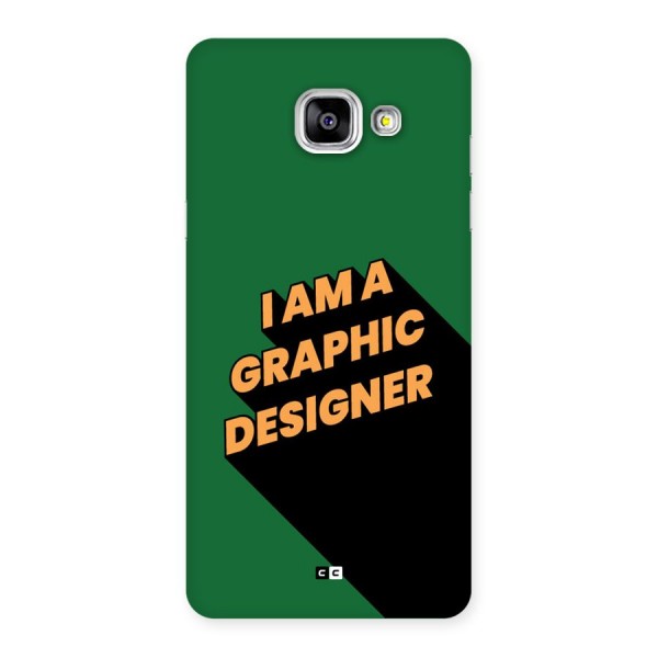 The Graphic Designer Back Case for Galaxy A5 (2016)